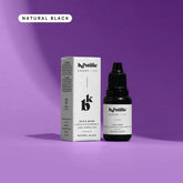 Prírodzená čierna tekutá hybridná farba na mihalnice a obočie